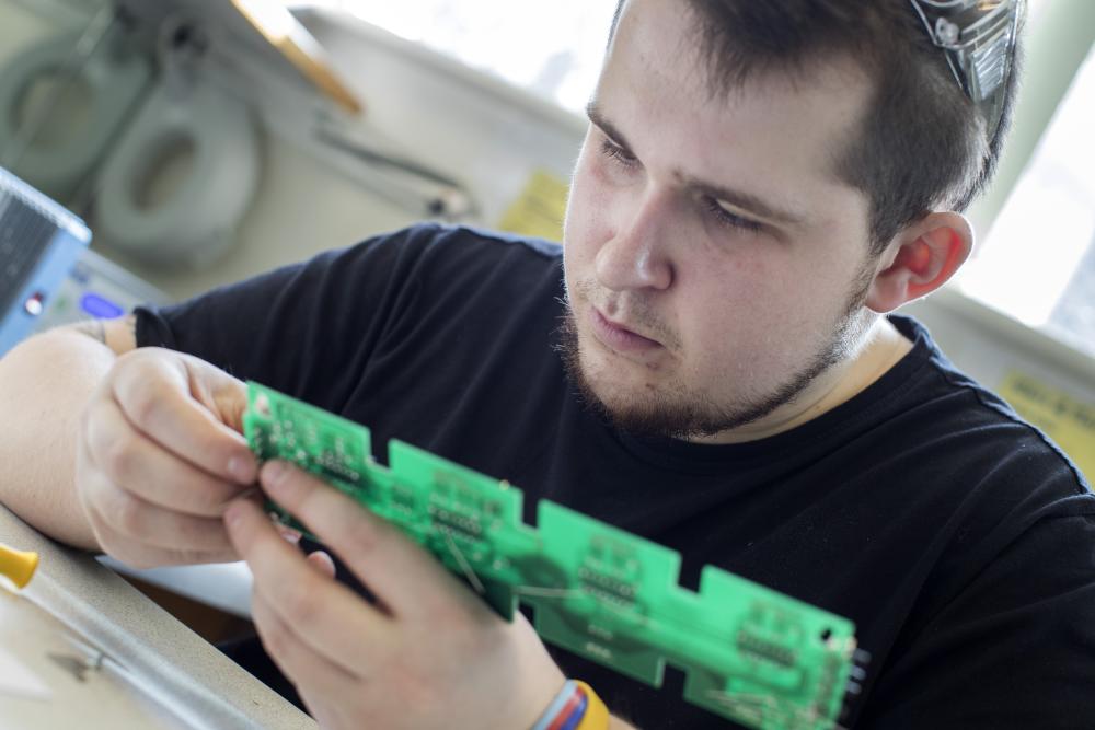 Skills Competition success for electronics student