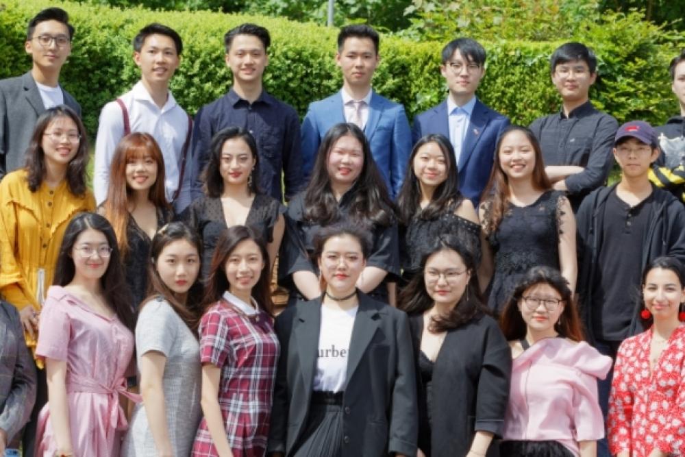 International students flying high!