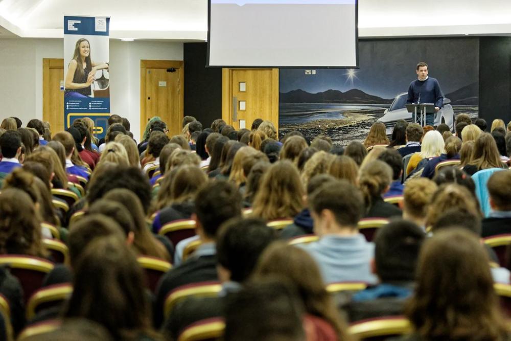 Pupils encouraged to ‘aim high’ at College event 
