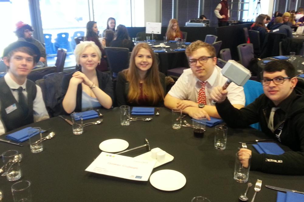 Gaming = fitness for Enterprise students 