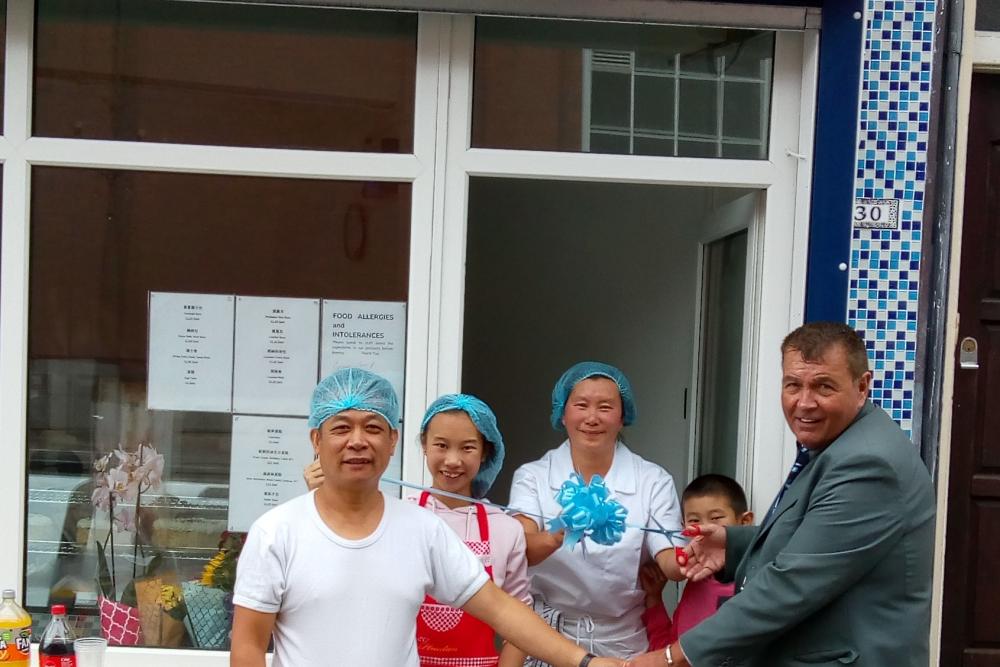Lecturer guest of honour at bakery launch
