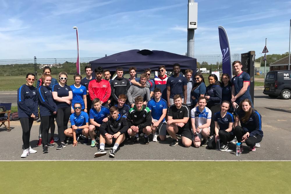 Pupils enjoy sunny sports festival