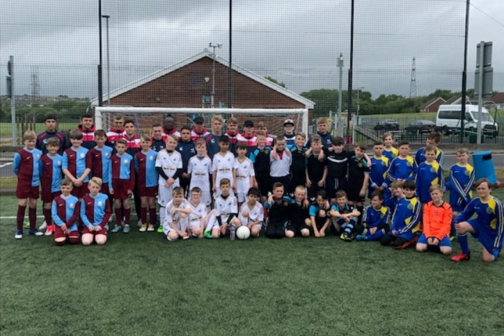 Schools enjoy Football Festival