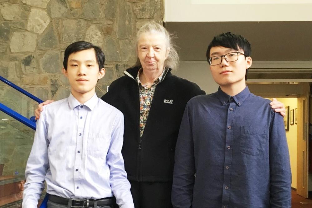 A College first for Chinese students