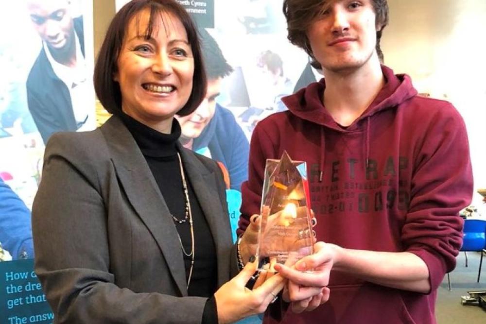 Student's Silver medal for website design