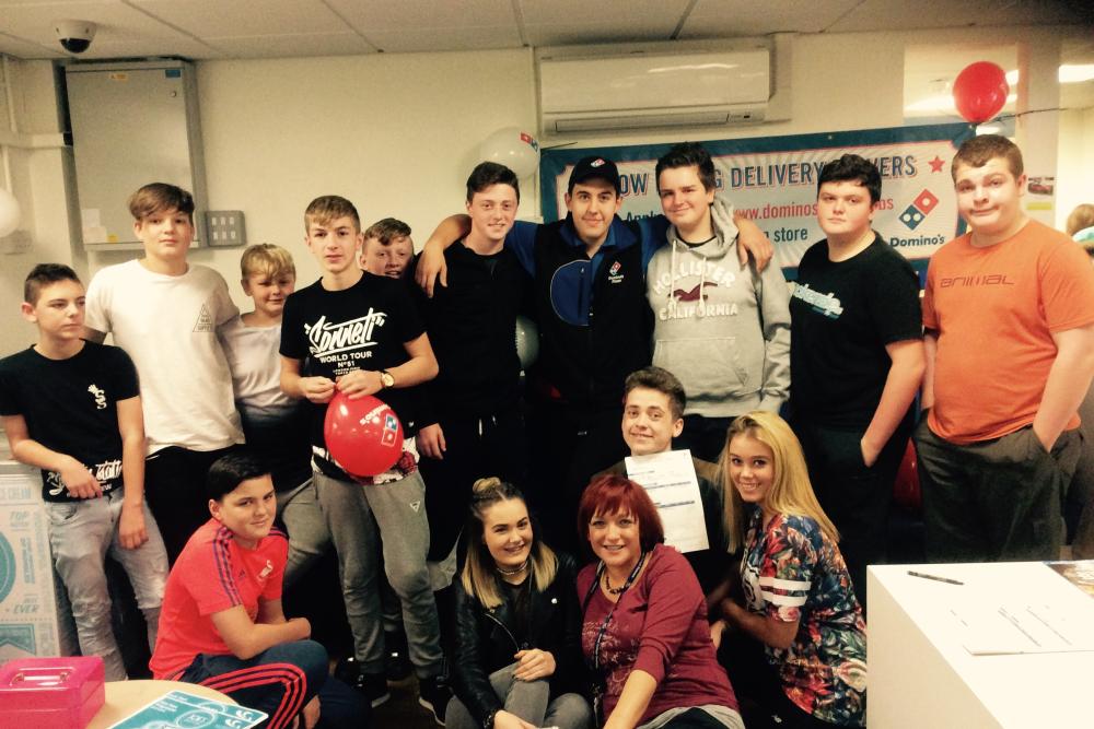 Ice cream + pizza = profit