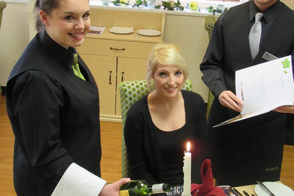 Service with a smile