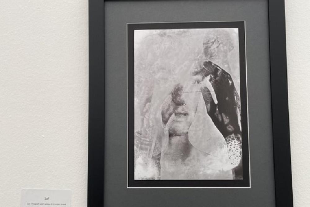 Costumes on display on stage at URDD Eisteddfod