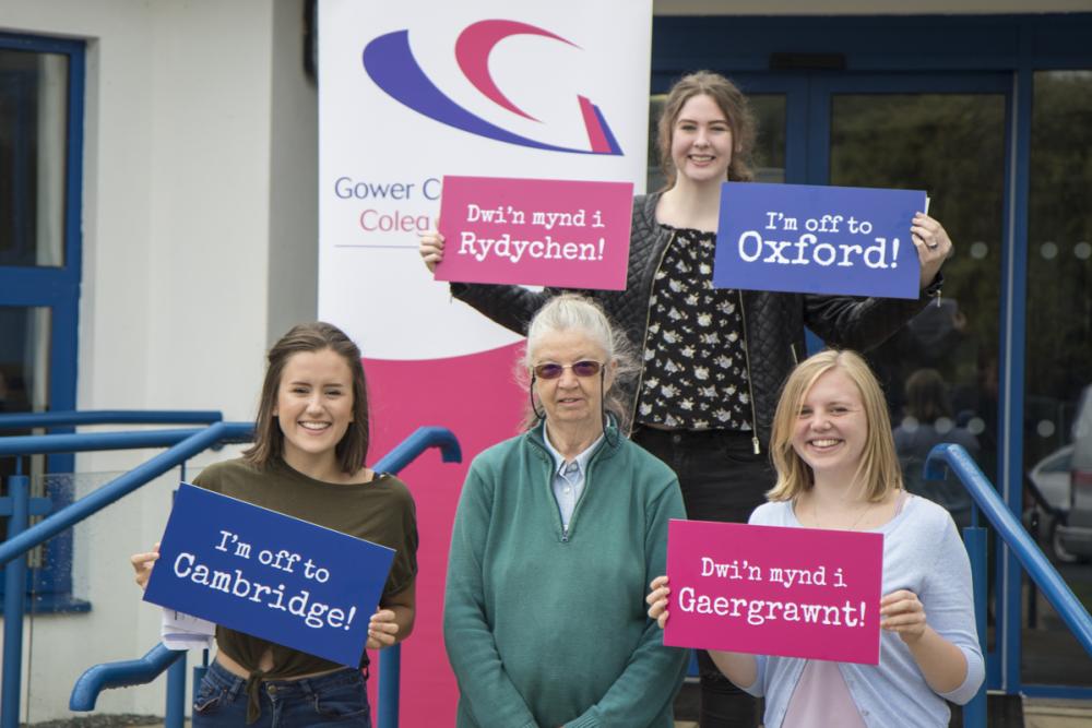 Gower College Swansea A / AS Level results 2017  