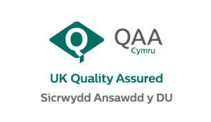 QAA Cymru logo