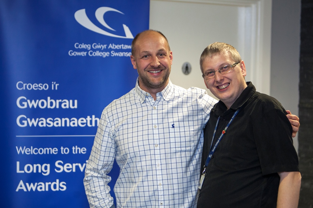 Staff Recognised At Long Service Awards Gower College Swansea
