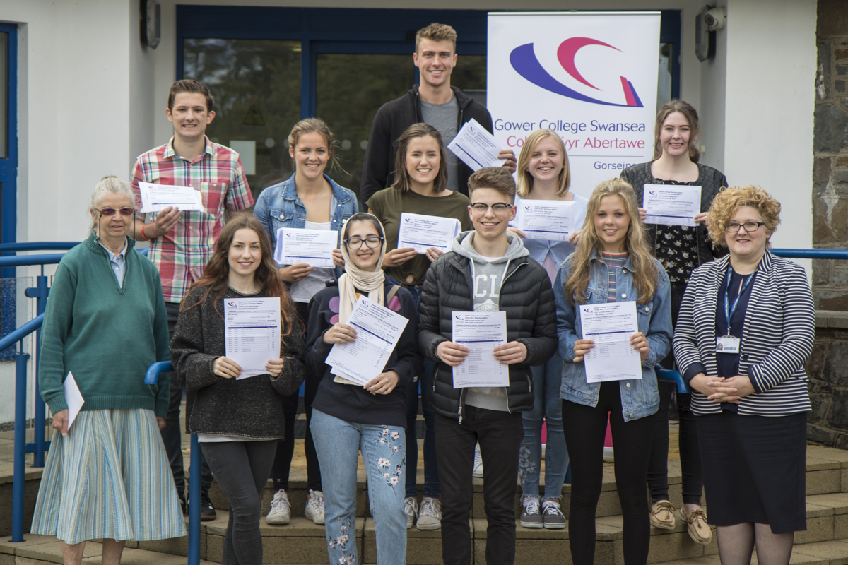 Gower College Swansea A / AS Level results 2017 Gower College Swansea